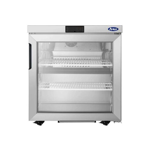 Atosa AUR27GD 27" Glass Door Undercounter Refrigerator