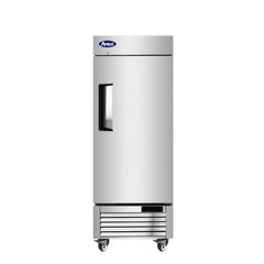 Atosa MBF8519GR 24" 1-Section Bottom Mount Reach-In Refrigerator, Low Height
