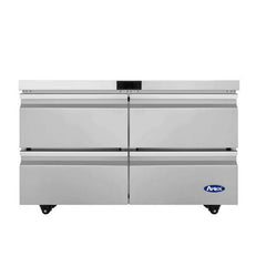 Atosa AUR48D4 48" Four-Drawer Undercounter Refrigerator