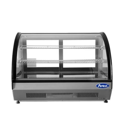 Atosa CRDC-46 36" Curved Refrigerated Display Case, 4.6 Cu. Ft.