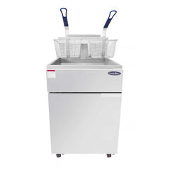 Atosa ATFS-75ES 75 lb. Liquid Propane Floor Fryer, Energy Star
