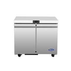 Atosa AUR36SD 36" 2-Section Undercounter Refrigerator