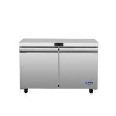 Atosa AUR48SD 48" 2-Section Undercounter Refrigerator