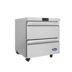 Atosa AUR27D2 27" Two-Drawer Undercounter Refrigerator