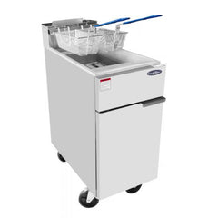 Atosa ATFS-50ES 50 lb. Liquid Propane Floor Fryer, Energy Star