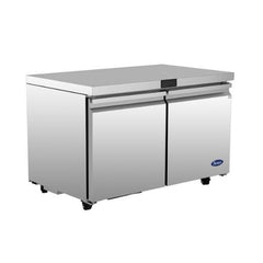 Atosa AUR60SD 60" 2-Section Undercounter Refrigerator