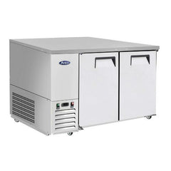 Atosa MBB48GR 48" 2-Door Back Bar Cooler, Stainless Steel