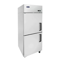 Atosa MBF8007GRL 29" 1-Section Top Mount Reach-In Freezer, 2 Divided Door, Left-Hinged