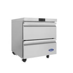 Atosa AUF27D2 27" Two-Drawer Undercounter Freezer