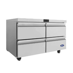 Atosa AUR48D4 48" Four-Drawer Undercounter Refrigerator