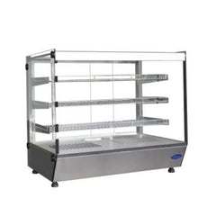 Atosa CHDS-53 28" Square Heated Display Case, 5.3 Cu. Ft.