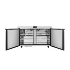 Atosa AUR48SD 48" 2-Section Undercounter Refrigerator