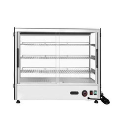 Atosa CHDS-53 28" Square Heated Display Case, 5.3 Cu. Ft.
