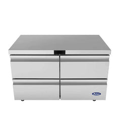 Atosa AUR48D4 48" Four-Drawer Undercounter Refrigerator
