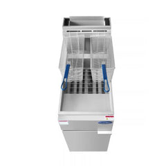 Atosa ATFS-40ES 40 lb. Natural Gas Floor Fryer, Energy Star