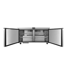 Atosa AUR60SD 60" 2-Section Undercounter Refrigerator