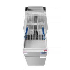 Atosa ATFS-50ES 50 lb. Natural Gas Floor Fryer, Energy Star