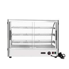 Atosa CHDC-56 36" Curved Heated Display Case, 5.7 Cu. Ft.