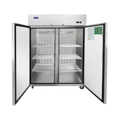 Atosa MBF8005GR 52" 2-Section Top Mount Reach-In Refrigerator