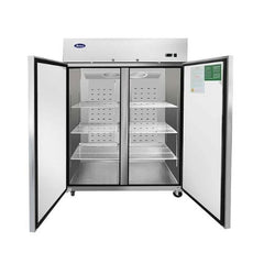 Atosa MBF8129GR 52" 2-Section Top Mount Dual Temp Reach-In Refrigerator/Freezer