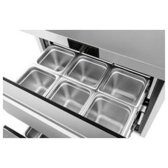 Atosa AUR27D2 27" Two-Drawer Undercounter Refrigerator
