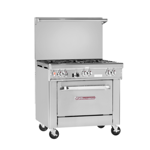 Southbend 4361D 36" 6-Burner Ultimate Restaurant Range Natural Gas
