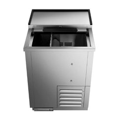 Atosa MBC24GR 24" Horizontal Bottle Cooler, Stainless Steel