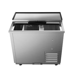 Atosa MBC36GR 36" Horizontal Bottle Cooler, Stainless Steel
