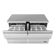 Atosa AUF60D4 60" Four-Drawer Undercounter Freezer