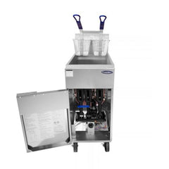 Atosa ATFS-50ES 50 lb. Natural Gas Floor Fryer, Energy Star