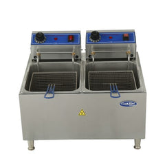 Atosa ACEF-32 32lb Electric Countertop Fryer (Dual Tank)