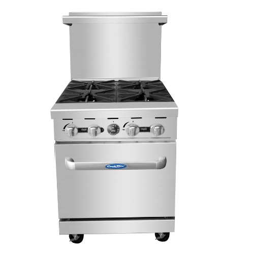Atosa AGR-4B CookRite 4-Burner Range, Liquid Propane