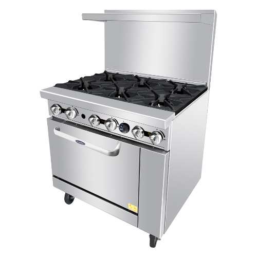 Atosa AGR-6B CookRite 6-Burner Range, Liquid Propane