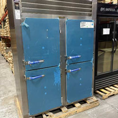 Traulsen AHF232WP-HHS Scratch & Dent 2-Section Pass Thru Heated Cabinet