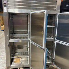Traulsen AHF232WP-HHS Scratch & Dent 2-Section Pass Thru Heated Cabinet