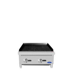 Atosa ATCB-24 Gas 24" Convertible Char-Rock Heavy Duty Charbroiler