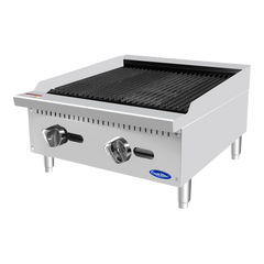 Atosa ATCB-24 Gas 24" Convertible Char-Rock Heavy Duty Charbroiler