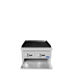 Atosa ATCB-24 Gas 24" Convertible Char-Rock Heavy Duty Charbroiler