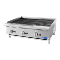 Atosa ATCB-36 Gas Convertible 36" Char-Rock Heavy Duty Charbroiler