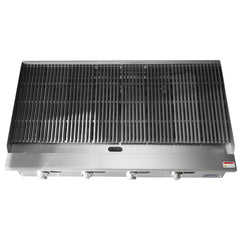 Atosa ATCB-48 Gas Convertible 48" Char-Rock Heavy Duty Charbroiler