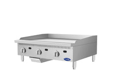 Atosa ATG-3624-C Gas Convertible 36" Thermostatic Chrome Plated Griddle