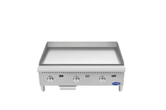Atosa ATG-3624-C Gas Convertible 36" Thermostatic Chrome Plated Griddle