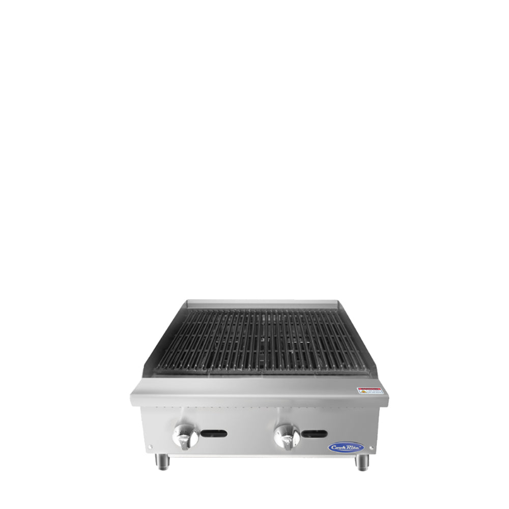 Atosa ATRC-24 Gas 24" Convertible Radiant Heavy Duty Charbroiler