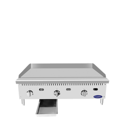 Atosa ATTG-36 Gas 36" Convertible Heavy Duty Thermostatic Griddle