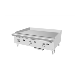 Atosa ATTG-36 Gas 36" Convertible Heavy Duty Thermostatic Griddle