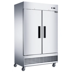 Dukers D47EF Commercial Two Door Reach-In Freezer - 47 Cubic Feet