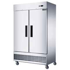 Dukers D47ER Commercial Two Door Reach-In Refrigerator, 47 Cubic Feet