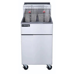 Dukers DCF5-LPG Liquid Propane Gas Fryer with 5 Tube Burners