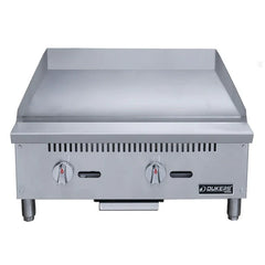 Dukers DCGM24 24" Gas Griddle with 2 Burners