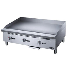 Dukers DCGM36 36" Gas Griddle with 3 Burners